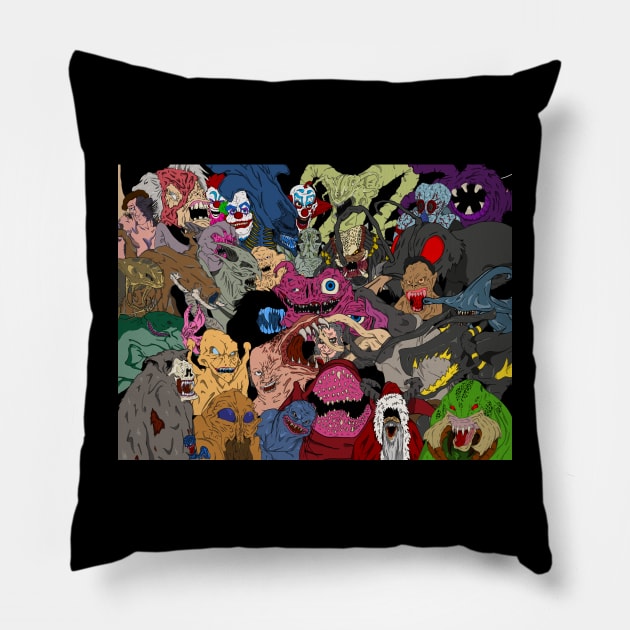 the Mega Monster Mash Pillow by Movie Timelines