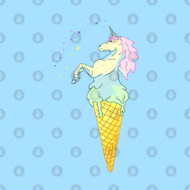 unicorn ice cream by FandomizedRose