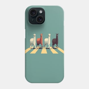 Abbey Road Llamas Phone Case