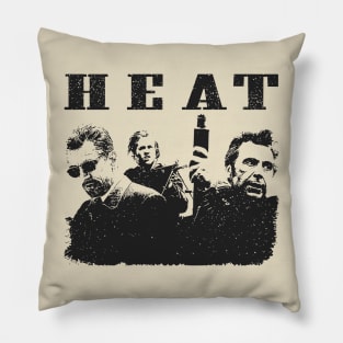 Heat // movie retro Pillow