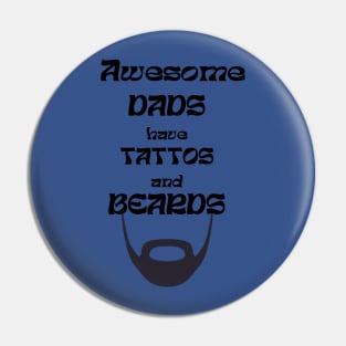Awesome Dads Pin