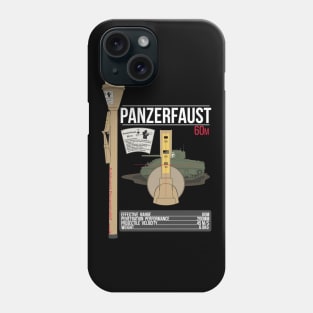 Panzerfaust 60 infographics Phone Case