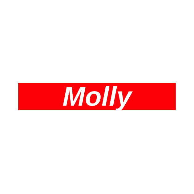 Molly // Red Box Logo by FlexxxApparel