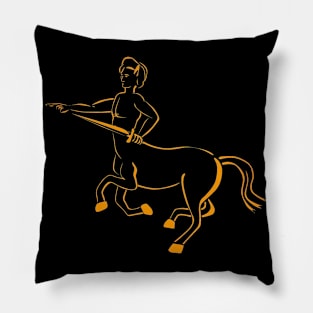 Centaur With Sword Pillow