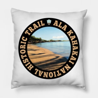 Ala Kahakai National Historic Trail circle Pillow