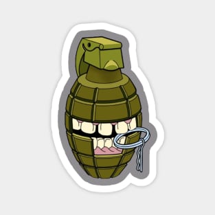 Matt Holt Art Grenade Magnet