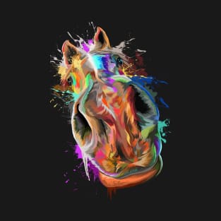 Splash Art Horse T-Shirt | Gifts for Horse lovers T-Shirt