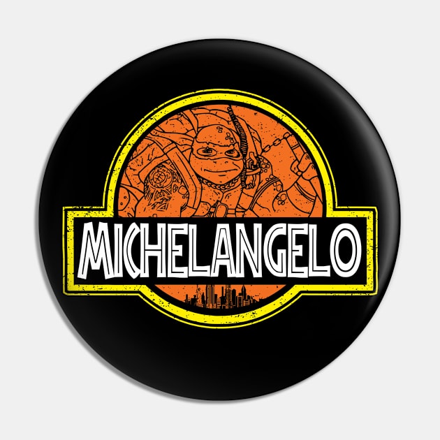 Michelangelo Pin by Daletheskater