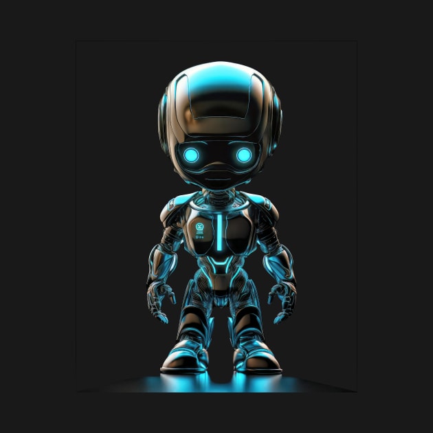 Little Robot by ZombieTeesEtc