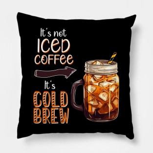 It's not Iced Coffee, It's Cold Brew Pillow