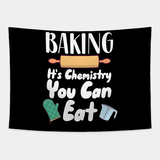 Baking It's Chemistry You Can Eat Tapestry by maxcode