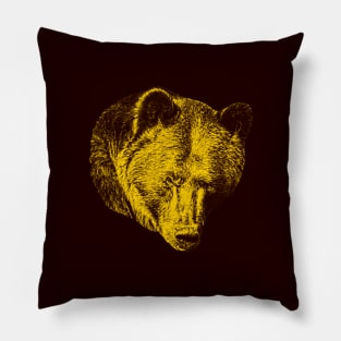 Brown bear Pillow