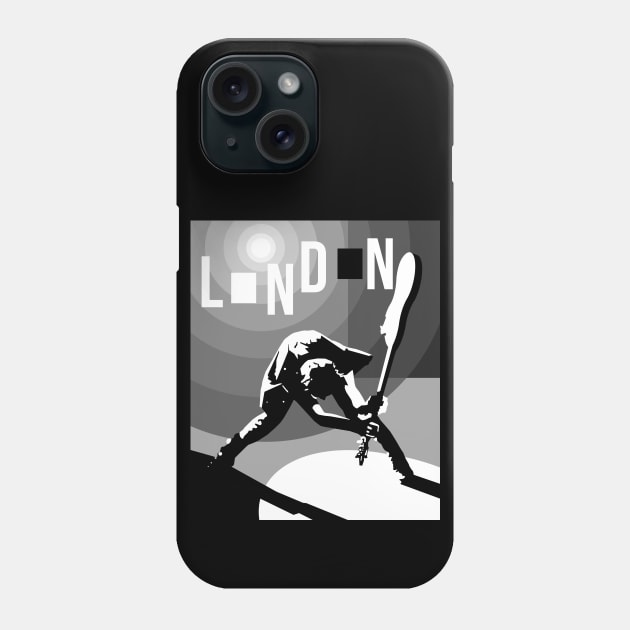 London BW Phone Case by SiSuSiSu