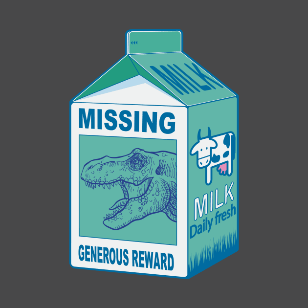 Missing T-Rex Jurassic by Manikool