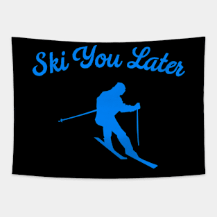 Ski You Later Tapestry