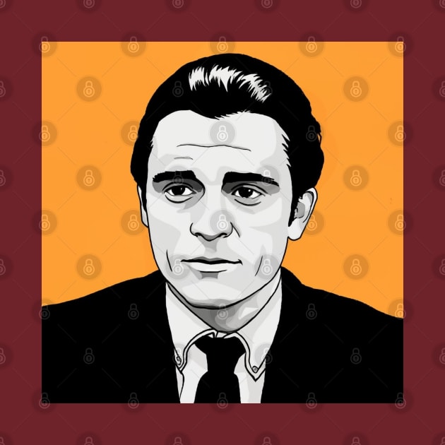 Johnny cash illustration by Jackystore