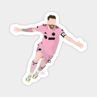 Lionel Messi Inter Miami Magnet