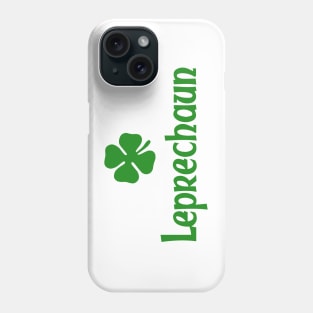 Leprechaun Shamrock Design Phone Case