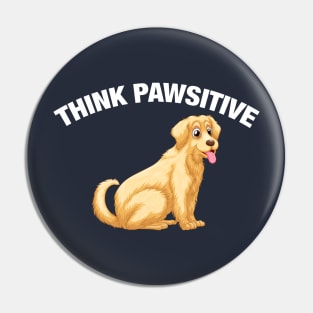 Think Pawsitive - Labrador Pin