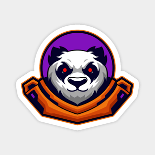 Astronaut panda Magnet