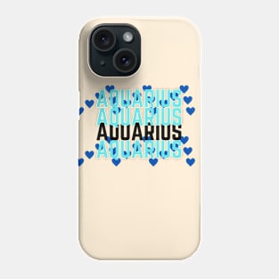 Aquarius art Phone Case