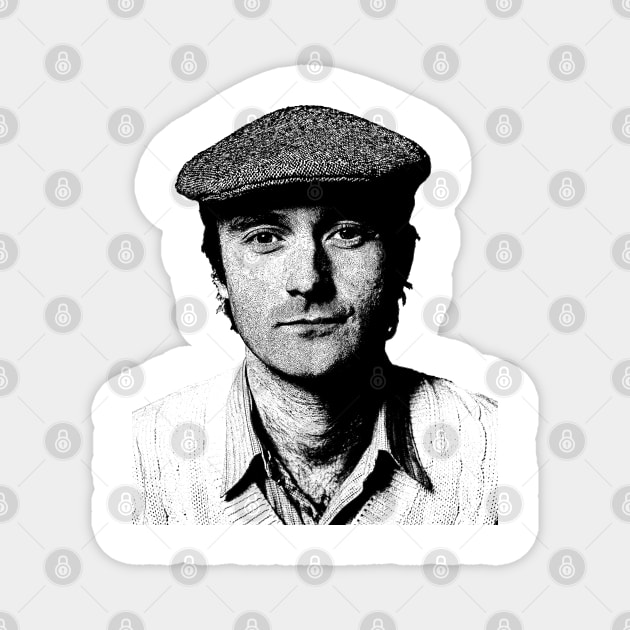 Young Phil Collins Magnet by idontwannawait