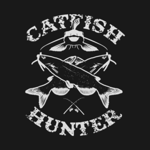 Catfish Hunter Fishers Fishing by Sink-Lux