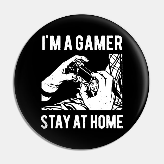 I'm A Gamer Pin by JakeRhodes