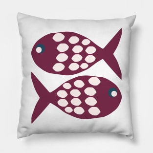 Takes two to tango fish pisces Pillow