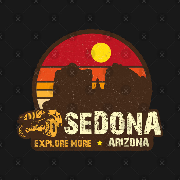 Disover Sedona, Cathedral Rock - Arizona - National Park - T-Shirt