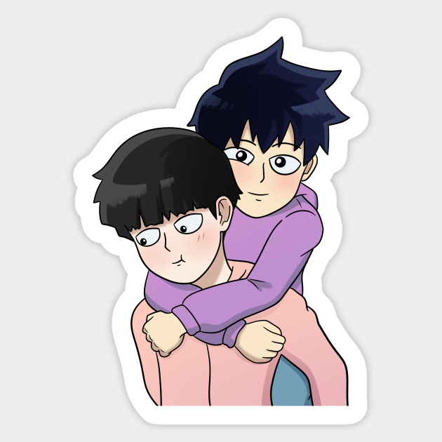 Ritsu's best big brother - Mob Psycho 100 - Sticker | TeePublic Ritsu's best big brother - Mob Psycho 100 - Sticker | TeePublic