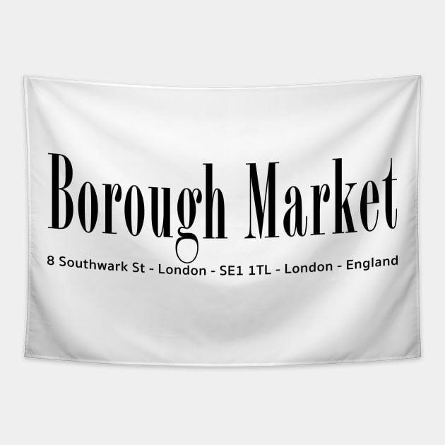 Borough Market London Tapestry by downundershooter