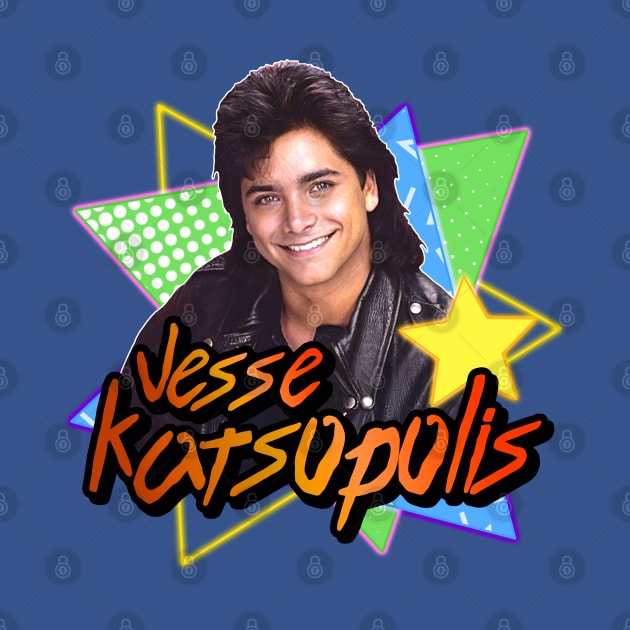 Uncle Jesse Katsopolis Full House 90s Tribute by darklordpug