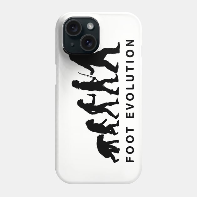 Foot Evolution Phone Case by albertocubatas