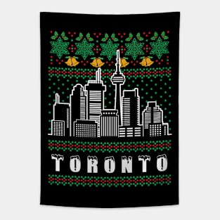 Toronto Canada Ugly Christmas Tapestry