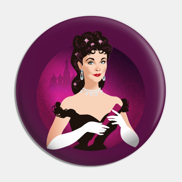 Anna Karenina Pin by AlejandroMogolloArt