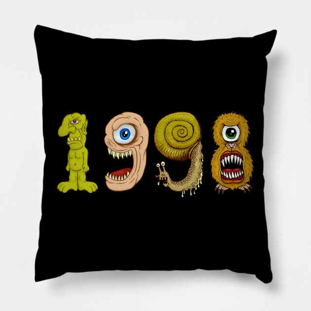 1998 Pillow by MalcolmKirk