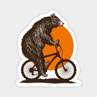 Bear Biker Magnet