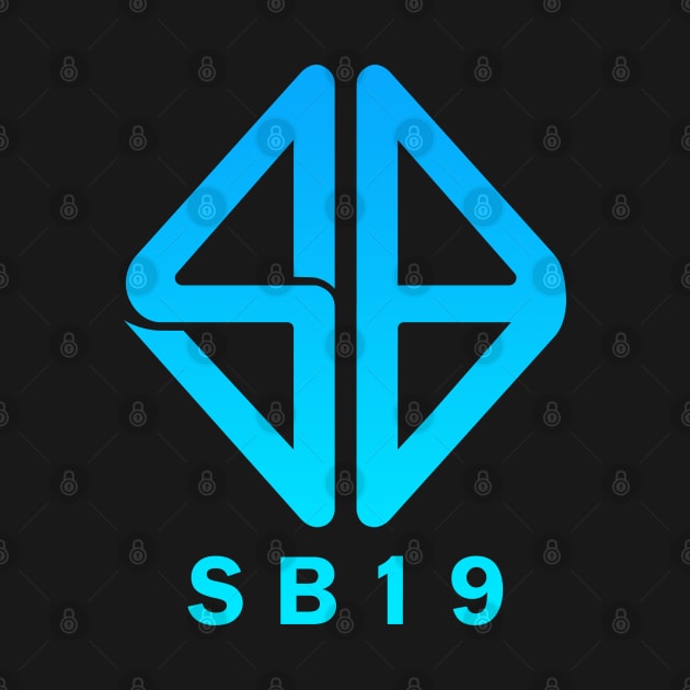 SB19 PPOP GROUP LOGO BLUE by MANSE