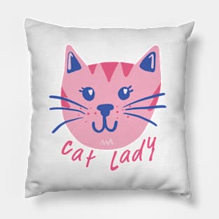 Cat Lady Pillow