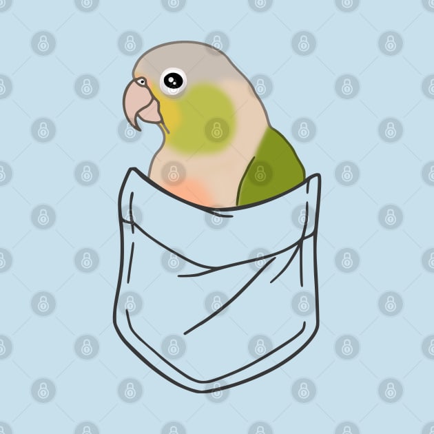 Pocket Pineapple Conure Cinnamon by FandomizedRose