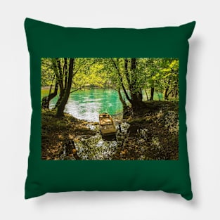 Japod Islands Near Bihac, Bosnia Pillow