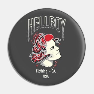 Hellboy clothing Medusa Pin