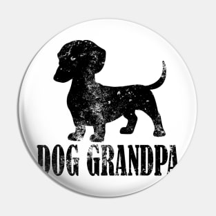 Dachshunds Dog Grandpa Pin