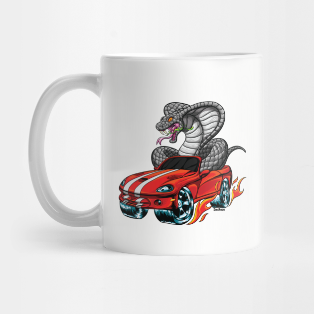 DigiRods Cobra Snake Racer Viper Hot Rod Sports Car Cartoon - Viper - Mug | TeePublic DigiRods Cobra Snake Racer Viper Hot Rod Sports Car Cartoon - Viper - Mug | TeePublic