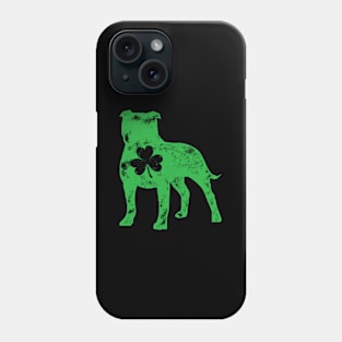 Pit Bull St Patricks Day Dog Shamrock Phone Case