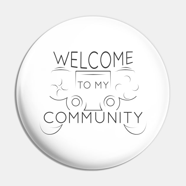 10 - COMMUNITY Pin by SanTees