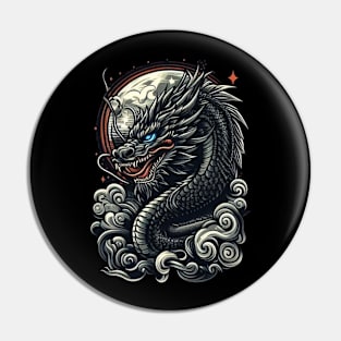 Dragon Artistic Pin