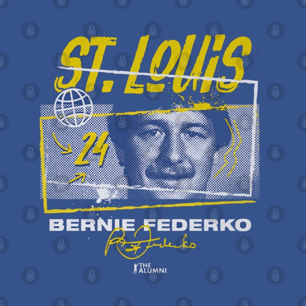 Bernie Federko St. Louis Tones by lavonneroberson