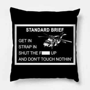 Standard Brief - Get In & Strap In Pillow